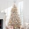 Best Choice Products Prelit Artificial Tinsel Christmas Tree Festive Holiday Decoration w/ Stand - Silver